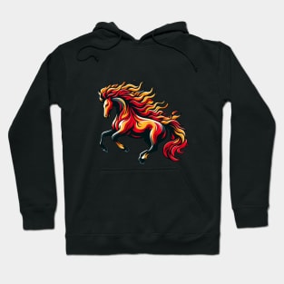 Fire horse spirit Hoodie